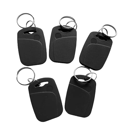 10PCS Dual Frequency RFID Composite Cards 13.56Mhz 1K UID und T5577 125 kHz ID Key Tag Lesbar Schreibbare Umschreibung für Kopie Klon Backup (schwarz) von JYJRFID