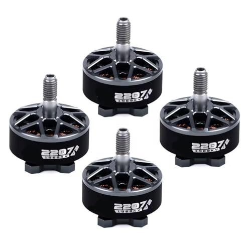 Drohnenteile Für AxisFlying AE2207 V2 1860KV 1960KV 4~6S Lipo Brushless Motor 5mm Welle Geeignet für 5 Zoll Propeller Flower Fly Traversing Drone(4PCS 1960KV) von JYJYGDM