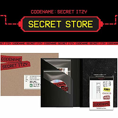 ITZY CODENAME:SECRET ITZY BEHIND DVD PHOTOBOOK PACKAGE. 1ea DISC(DVD CD/28 mins)+1ea Envelope+100p Photo Book+5ea Photo+1ea Sticker K-POP SEALED+TRACKING NUMBER von JYP ENTERTAINMENT