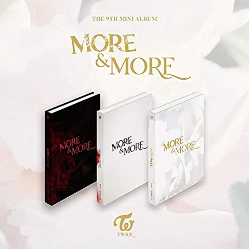 TWICE [MORE & MORE] 9th Mini Album RANDOM VER CD+Fotobuch +7p Karte+TRACKING CODE K-POP SEALED von JYP ENTERTAINMENT