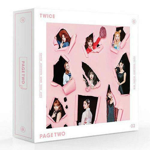 TWICE PAGE TWO 2nd Mini Album PINK VER CD+Photo Book+1p Garland+1p Lenticular Card+1p Lenticular Card Holder+3p Photo Card+Tracking Number K-POP SEALED TWICE PAGE TWO 2nd Mini Album PINK VER CD+Photo Book+1p Garland+1p Lenticular Card+1p Lenticular Card Holder+3p Photo Card+Tracking Number K-POP SEALED von JYP ENTERTAINMENT