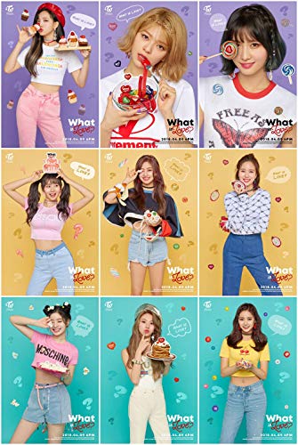 TWICE [WHAT IS LOVE?] 5th Mini Album [ B ] VER. CD+PhotoBook+PhotoCard+Sticker+TRACKING NUMBER K-POP SEALED von JYP ENTERTAINMENT