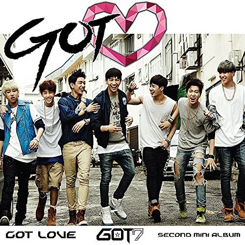GOT7 [ GOT♡ / GOT LOVE ] 2nd Mini Album 1ea CD+1ea Photo Book+1ea Alphabet Chip+1ea GOT7 STORE GIFT CARD K-POP SEALED+TRACKING NUMBER von JYP Ent.