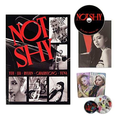 ITZY Album - NOT SHY [ C ver. ] CD + Photobook + Photocards + Lyric Accordion Book von JYP Ent.