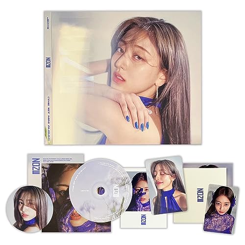 JIHYO - 1st Mini Album [ZONE] (DIGIPACK Ver.) Cover + Photobook + CD-R + Photocard + Folded Poster + Sticker + Polaroid Card + Photocard + Mini Postcard + 2 Extra Photocards von JYP Ent.