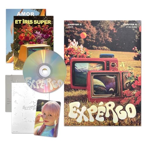 NMIXX - 1st EP [expérgo] (Standard Ver. - B) Envelope + Photo Book + CD & CD Envelope + DOT-TO-DOT Postcard + Lyrics Card Set + Photo Card + 2 Pin Button Badges von JYP Ent.