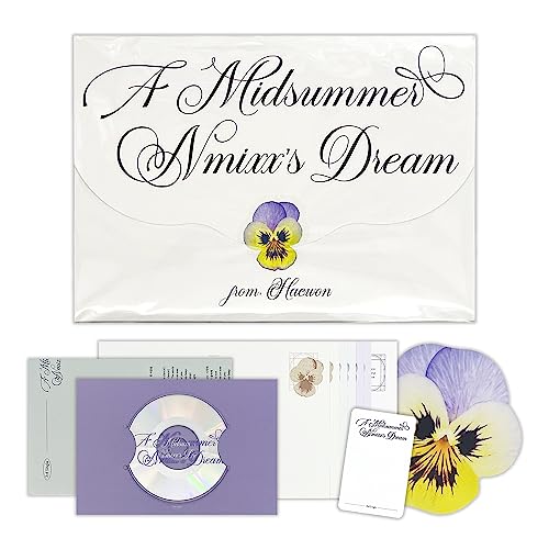 NMIXX - 3rd Single Album [A Midsummer NMIXX’s Dream] (DIGIPACK Ver. - HAEWON Ver.) Envelope + CD-R + Invitation Card + Postcard + Photo Card + Lyrics Paper + 2 Pin Button Badges von JYP Ent.