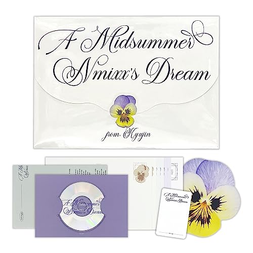 NMIXX - 3rd Single Album [A Midsummer NMIXX’s Dream] (DIGIPACK Ver. - KYUJIN Ver.) Envelope + CD-R + Invitation Card + Postcard + Photo Card + Lyrics Paper + 2 Pin Button Badges von JYP Ent.