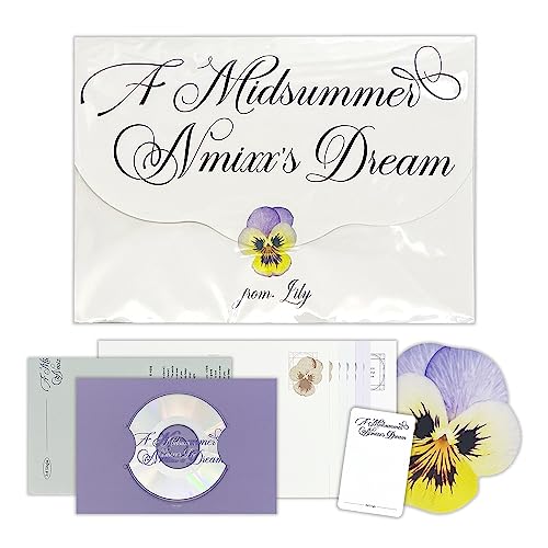 NMIXX - 3rd Single Album [A Midsummer NMIXX’s Dream] (DIGIPACK Ver. - LILY Ver.) Envelope + CD-R + Invitation Card + Postcard + Photo Card + Lyrics Paper + 2 Pin Button Badges von JYP Ent.