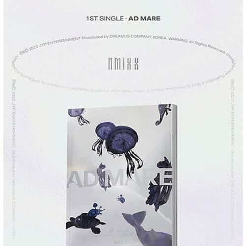 NMIXX [ AD MARE ] 1st Single Album ( LIGHT VER. ) ( 1ea CD+64p Photo Book+1ea Photo Card ) von JYP Ent.