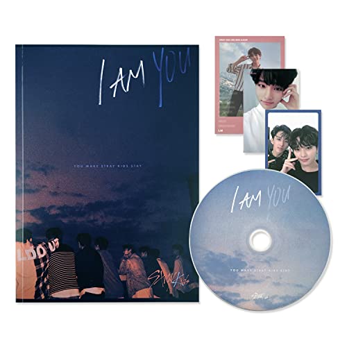 STRAY KIDS - 3rd Mini Album [I am YOU] (YOU Ver.) CD + Photobook + 3 QR Photocards + 2 Pin Button Badges von JYP Ent.