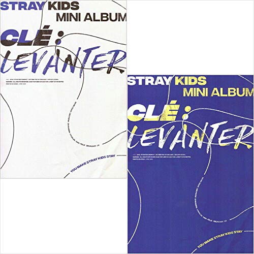 STRAY KIDS [ CLE 3:LEVANTER ] Album ( CLE 3 + LEVANTER - SET. ) ( 2 CD+2 Photo Book+6p QR Photo Card+2 STORE GIFT CARD ) von JYP Ent.