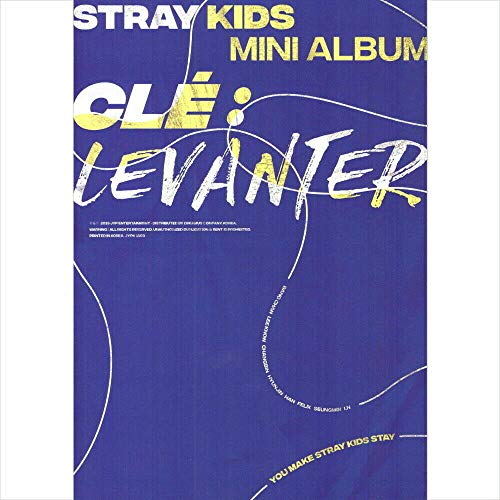 STRAY KIDS [ CLE 3:LEVANTER ] Album ( LEVANTER Ver. ) ( CD+Photo Book+3p QR Photo Card(Out of 40)+STORE GIFT CARD ) von JYP Ent.