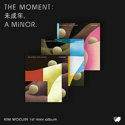 STRAY KIDS KIM WOO JIN [ THE MOMENT : 未成年, A MINOR ] 1st Mini Album [ A + B + C ] 3 VER FULL SET. 3 CD+3 Photo Book(each 80p)+3 Photo Card +3 Post Card+3 Sticker+3 Folding Poster(On pack) SEALED von JYP Ent.