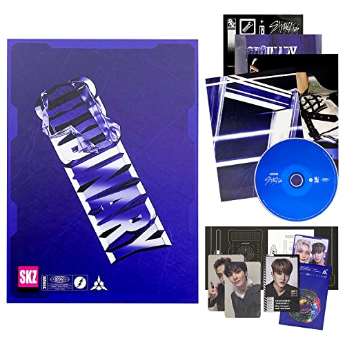 STRAY KIDS - Mini Album [ODDINARY] (SCANNING Ver.) Package Box + Photobook + CD-R + Lyrics Paper + Photocards + ID Photocard + Mini Poster + Sticker + P.O.B von JYP Ent.