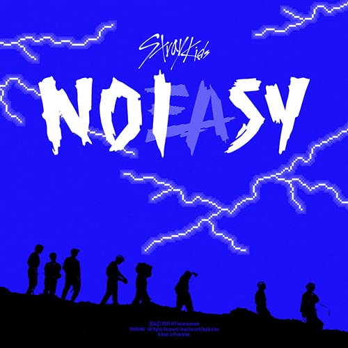 STRAY KIDS NOEASY 2nd Album STANDARD_[ A + B ] 2 Ver SET. 2 CD+1 FOLDED POSTER+2 Photo Book+2 Lyrics Book+2 Sticker+2 Unit Folded Poster(On pack)+4 Photo Card+etc+PRE-ORDER ITEM+2 STORE GIFT CARD von JYP Ent.