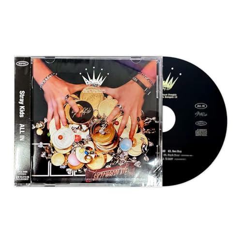 Stray Kids - Japanese Album [ALL IN] (Standard Ver.) CD-R + Lyric Book + 2 Pin Badges + 5 Extra Photocards von JYP Ent.