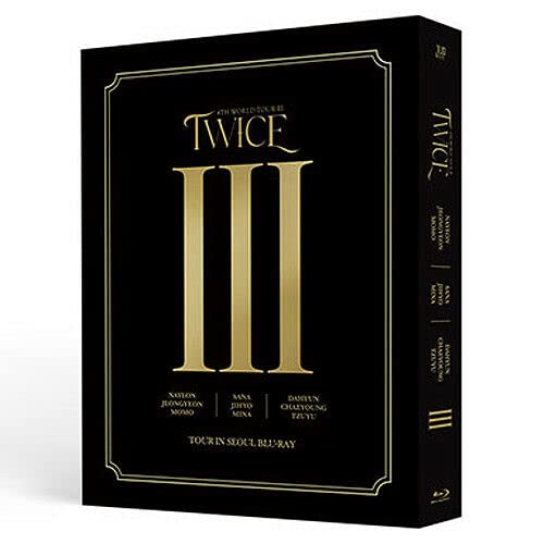 TWICE 4TH WORLD TOUR Ⅲ IN SEOUL BLU-RAY+TWICE STORE GIFT CARD K-POP SEALED von JYP Ent.