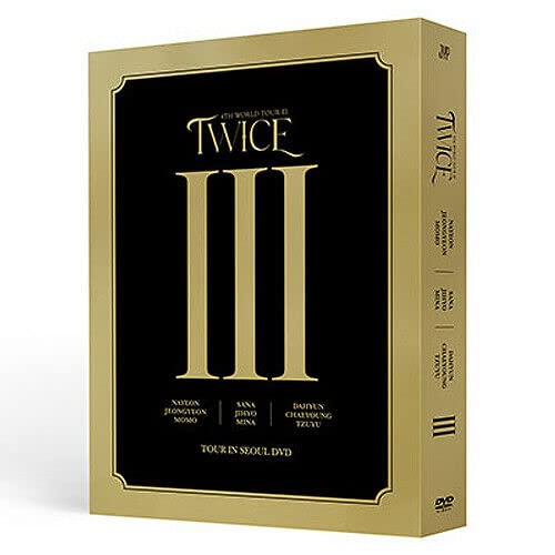 TWICE 4TH WORLD TOUR Ⅲ IN SEOUL DVD+FOLDED POSTER(FIRST PRESS ONLY!)+TWICE STORE GIFT CARD K-POP SEALED von JYP Ent.