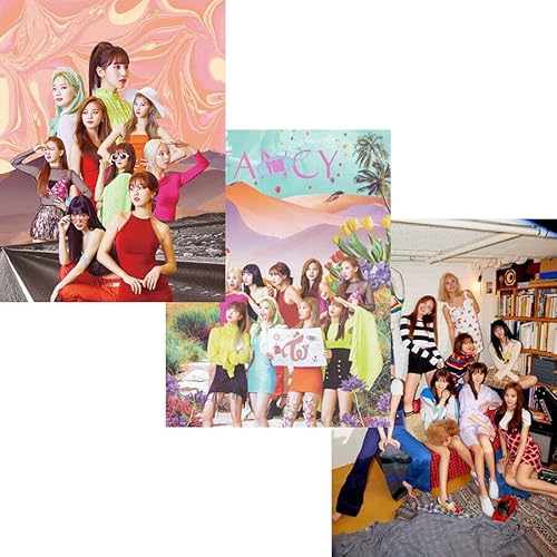 TWICE FANCY YOU THE 7th Mini Album ( A + B + C - Ver. ) ( Incl. 3 CD+3 PHOTO BOOK+3 FANCY LENTICULAR+3 PHOTOCARD+3 FANCY STICKER+2 STORE GIFT CARD ) von JYP Ent.