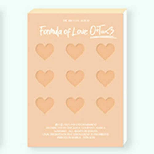 TWICE FORMULA OF LOVE: O+T=<3 3rd Album ( FULL OF LOVE ) Ver. 1ea CD+1ea Photo Book+1ea Index Photo Paper+2ea Scientist ID Card+1ea D.I.Y Sticker+ETC+2ea STORE GIFT CARD von JYP Ent.