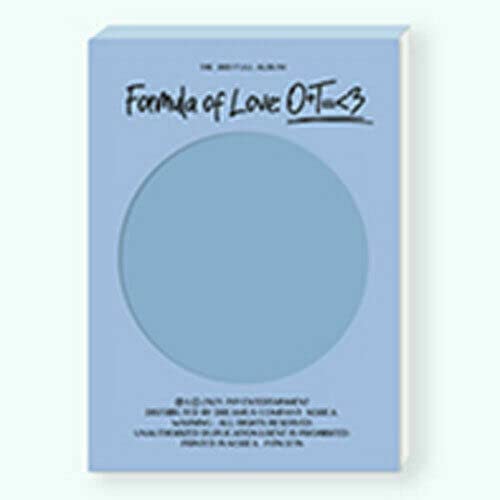 TWICE FORMULA OF LOVE: O+T=<3 3rd Album ( STUDY ABOUT LOVE ) Ver. 1ea CD+1ea Photo Book+1ea Index Photo Paper+2ea Scientist ID Card+1ea D.I.Y Sticker+ETC+2ea STORE GIFT CARD von JYP Ent.
