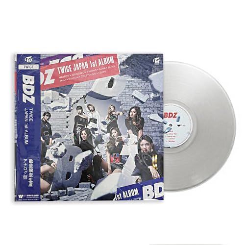 TWICE JAPAN 1st ALBUM [BDZ] (VINYL) Out Cover + Vinyl + Lyric Card + 1 Hand Pocket Mirror + 5 Photos von JYP Ent.