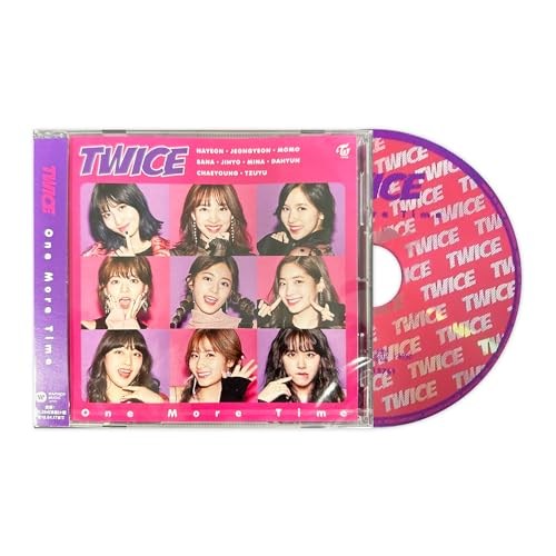 TWICE - Japanese Album [One More Time] (Stanard Ver.) CD-R + Lyric Paper + 1 Photo Card + 1 Hand Mirror + 5 Extra Photos von JYP Ent.