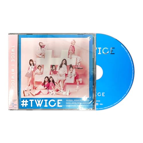 TWICE - Japanese Album [#TWICE] (Stanard Ver.) CD-R + Lyric Book + 1 Hand Mirror + 5 Extra Photos von JYP Ent.