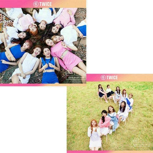 TWICE [TWICECOASTER:LANE 1] 3rd Mini Album 2VER SET 2 CD+2ea Photo Book*88p each)+2p Selfie Card+2p Hologram Card+1p GIFT+Tracking Code von JYP Ent.