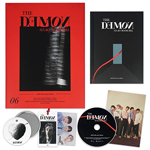 DAY6 6th Mini Album - The Book Of Us : The Demon [ MIDNIGHT ver. ] CD + Photobook + Photocard + Lyric Card + Bookmark + FREE GIFT von JYP Entertainment