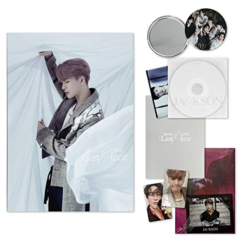 GOT7 4th Album - Breath Of Love : Last Piece [ RANDOM ver. ] CD + Photobook + Photocards + Folding Poster(On pack) + Film + MESSAGE KEYRING + POSTCARD SET + POLAROID + OFFICIAL POSTER + FREE GIFT von JYP Entertainment