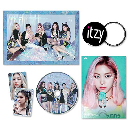 ITZY 1st Album - IT'Z ICY [ ICY ver. ] CD + Photobook + Photocards + FREE GIFT / K-POP Sealed von JYP Entertainment