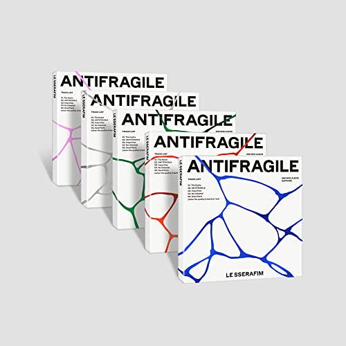 JYP Entertainment LE SSERAFIM - 2nd Mini Album ANTIFRAGILE (COMPACT Ver.) CD (5 versions SET) von JYP Entertainment