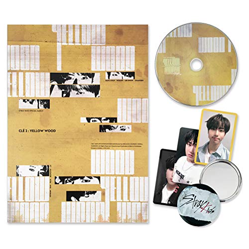 STRAY KIDS Special Album - CLE 2 : YELLOW WOOD [ Clé 2 ver. ] CD + Photobook + 3 QR Photocards + FREE GIFT von JYP Entertainment