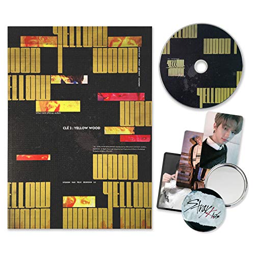 STRAY KIDS Special Album - CLE 2 : YELLOW WOOD [ Yellow Wood ver. ] CD + Photobook + 3 QR Photocards + FREE GIFT von JYP Entertainment