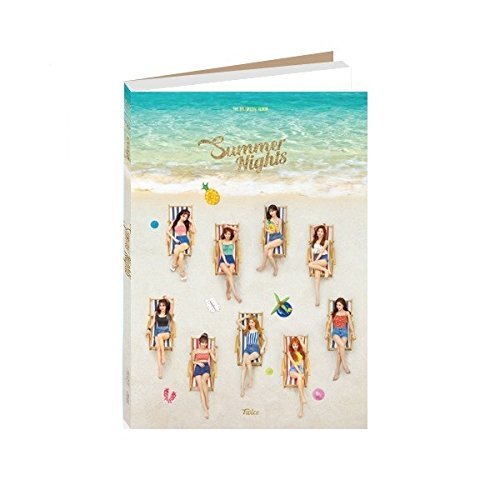 TWICE 2nd Special Album - SUMMER NIGHTS [ B Ver. ] CD + Photobook + Lyrics Poster + Polaroid PostCard + DIY Paper PostCard + PhotoCard + FREE GIFT / K-pop Sealed von JYP Entertainment