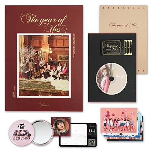 TWICE 3rd Special Album - THE YEAR OF YES [ B Ver. ] CD + Photobook + QR Code Card + Sticker + Photocard + FREE GIFT / K-pop Sealed von JYP Entertainment