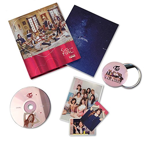 TWICE 4th Mini Album - SIGNAL [ A Ver. ] CD + Photobook + Photocard + Special Photocard + Photo + FREE GIFT / K-pop Sealed von JYP Entertainment