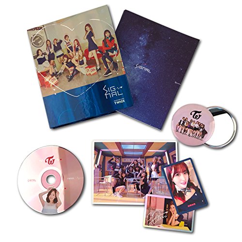 TWICE 4th Mini Album - SIGNAL [ C Ver. ] CD + Photobook + Photocard + Special Photocard + Photo + FREE GIFT / K-pop Sealed von JYP Entertainment