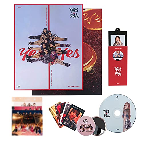 TWICE 6th Mini Album - YES OR YES [ C ver. ] CD + Photobook + Photocards + Yes or Yes Card von JYP Entertainment