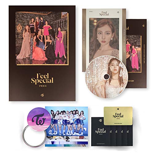 TWICE 8th Mini Album - FEEL SPECIAL [ C ver. ] CD + Photobook + Lyrics Paper + Photocards + FREE GIFT von JYP Entertainment