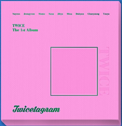 TWICE - Twicetagram (Vol.1) [A Matte ver.] CD+3 Photocard+Sticker+1 Folded Poster+Extra Photocard Set von JYP Entertainment