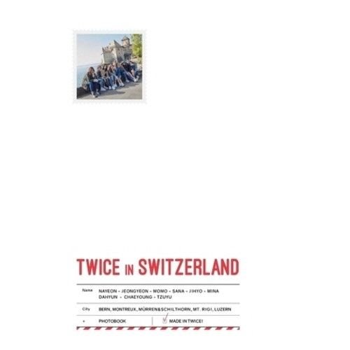 Twice - [Twice TV5:Twice In Switzerland PhotoBook] DVD+304p Photobook+1p Post K-POP Sealed von JYP Entertainment