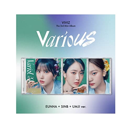 VIVIZ - 3rd Mini Album VarioUS (Jewel Case) CD (EUNHA ver, Folded Poster) von JYP Entertainment