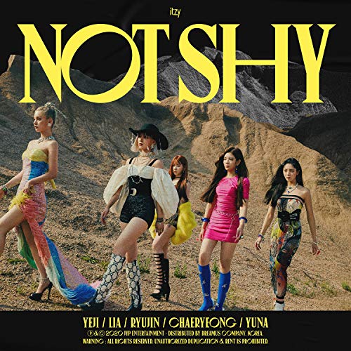 ITZY 'Not Shy' 3. Mini-Album, zufällige Version, CD + 72p Fotobuch + 2p Photocard + LyricBook + Message Photocard Set + Tracking Kpop Sealed ITZY 'Not Shy' 3. Mini-Album, zufällige Version, CD + 72p Fotobuch + 2p Photocard + LyricBook + Message Photocard Set + Tracking Kpop Sealed von JYP