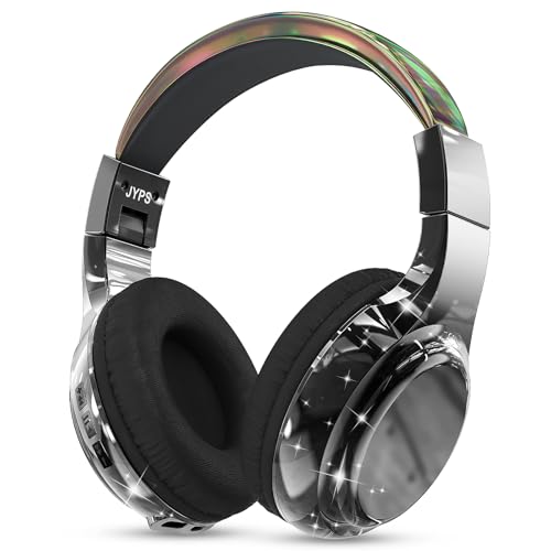 JYPS Bluetooth Kopfhörer Kinder, Kabellose Kopfhörer Bluetooth Kinder Over Ear, Kopfhörer Kinder Bluetooth und Kabel,Kinderkopfhörer ab 3 5 6 7,Kopfhörer Mädchen für iPad/Schule/Tablet (schwarz) von JYPS