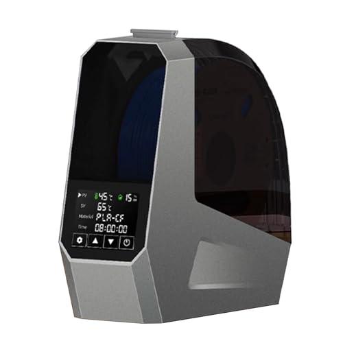 3D-Drucker-Filamenttrockner, Filament-Aufbewahrungshalter, 360°-Heizung, mit LED-Bildschirm, 45-70 ℃ Temperatur und 48H Timing, unterstützt PLA ABS PETG TPU 1,75/2,85 mm Material von JYSWDZ