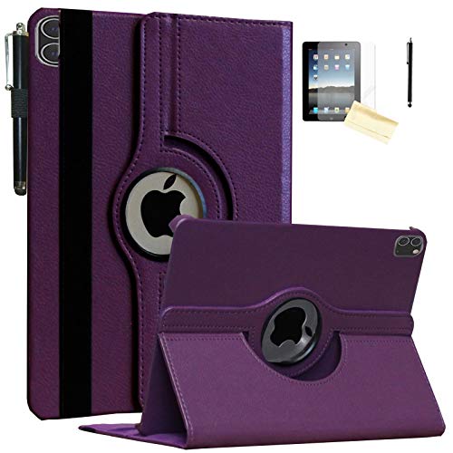 JYtrend Schutzhülle für iPad Pro 12.9 6. 5. 4. 3. Generation, drehbarer Ständer, Smart Auto Wake Up/Sleep Cover für Modell A2436 A2764 A2437 A2378 A2379 A2461 A2229 A2069 A2232 A1876 A2011 4 a18 95, von JYtrend