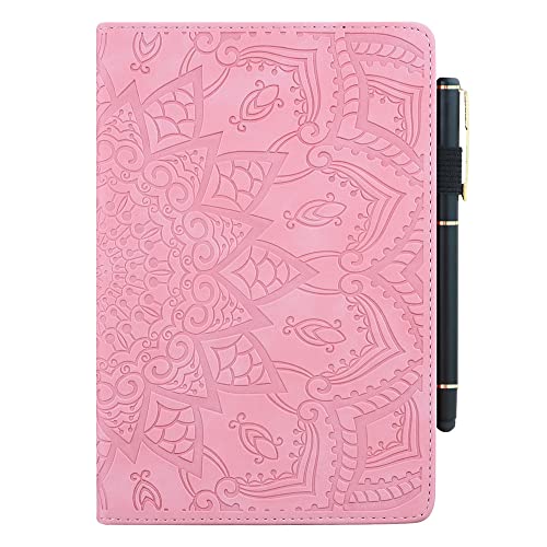JZ Cover Für Xiaomi Pad 5 Pro /Xiaomi Pad 5 Kunstleder Kickstand Tablet Hülle mit weicher Rückseite faltbar Stand (Without Pen ) -Pink von JZ